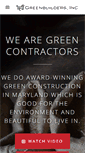 Mobile Screenshot of greenbuilders.com